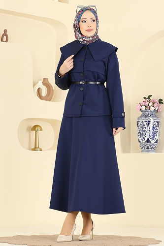 moda selvim Combined 8021TEG847 Navy Blue - Thumbnail