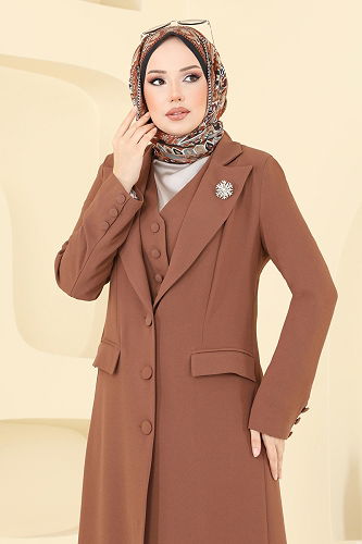 moda selvim Combined 8036AB368 Tan - Thumbnail
