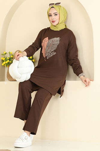 moda selvim Combined 8040UZ662 Brown - Thumbnail