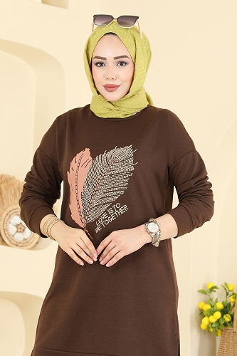 moda selvim Combined 8040UZ662 Brown - Thumbnail