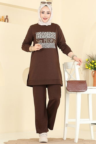 moda selvim Combined 8050UZ662 Brown - Thumbnail