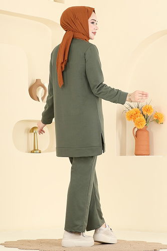 moda selvim Combined 8050UZ662 Khaki - Thumbnail