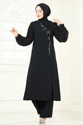 moda selvim Combined 8058ABK1075 Black - Thumbnail