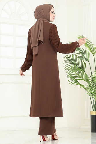 moda selvim Combined 8058ABK1075 Brown - Thumbnail