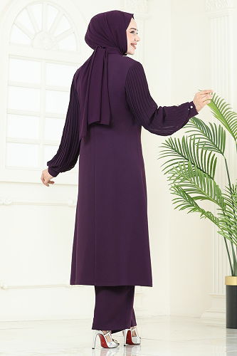 moda selvim طقم توتي 8058ABK1075 - Thumbnail