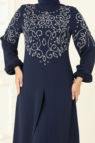 moda selvim Combined 8062ABK1075 Navy Blue - Thumbnail