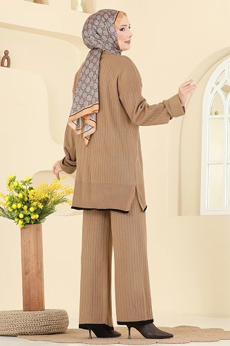 moda selvim Combined 8071KLB1050 Latte - Thumbnail