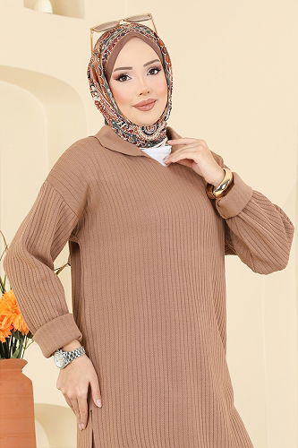 moda selvim طقم لاتيه 8080KLB1050 - Thumbnail