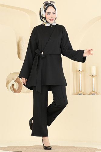 moda selvim Combined 8085TEG847 Black - Thumbnail