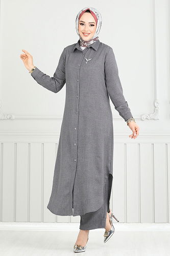 moda selvim Combined 808OZN1046 Anthracite - Thumbnail