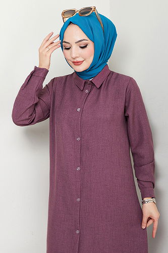 moda selvim Combined 808OZR1047-M Dark Rose Dusky - Thumbnail