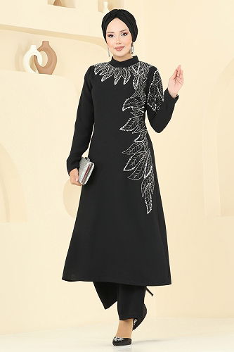 moda selvim Combined 8098ABK1075 Black - Thumbnail