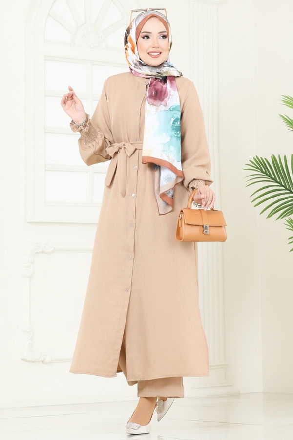 Modaselvim NET 20%+20% DISCOUNT IN THE CARD Combined 809OZN1046 Beige