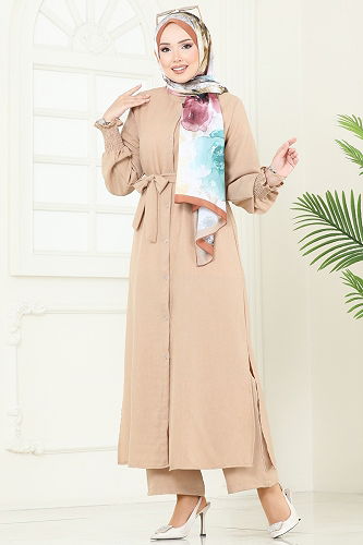 moda selvim Combined 809OZN1046 Beige - Thumbnail