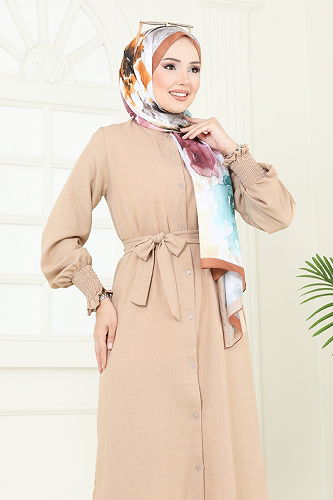 moda selvim Combined 809OZN1046 Beige - Thumbnail