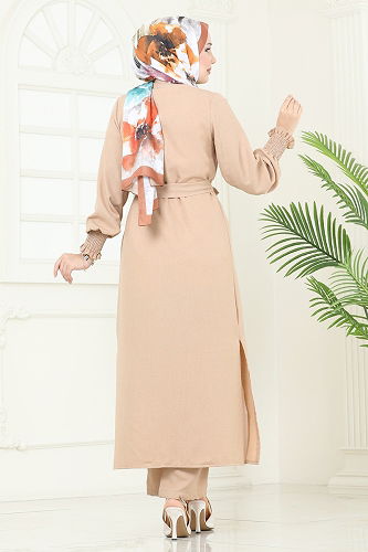 moda selvim Combined 809OZN1046 Beige - Thumbnail