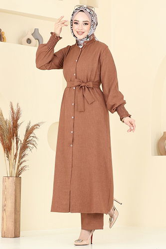 moda selvim Combined 809OZN1046 Brown - Thumbnail