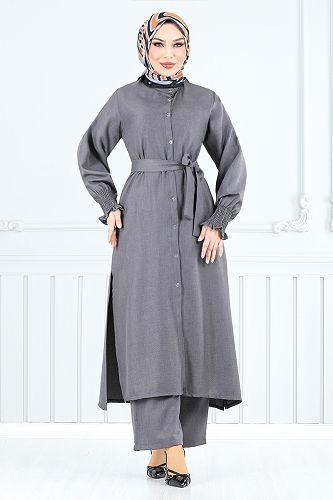 moda selvim Combined 809OZR1047-M Anthracite - Thumbnail