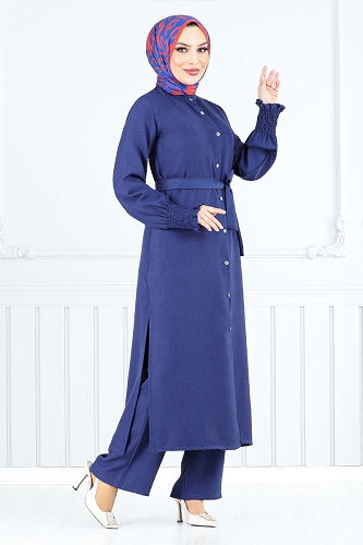 moda selvim Combined 809OZR1047-M Navy Blue - Thumbnail