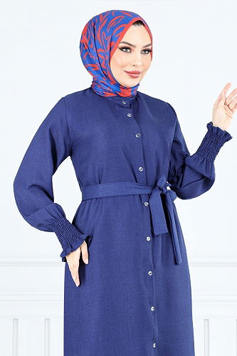 moda selvim Combined 809OZR1047-M Navy Blue - Thumbnail