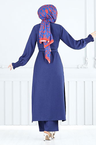 moda selvim Combined 809OZR1047-M Navy Blue - Thumbnail