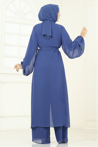 moda selvim Combined 8113AB368 Dark Indigo - Thumbnail