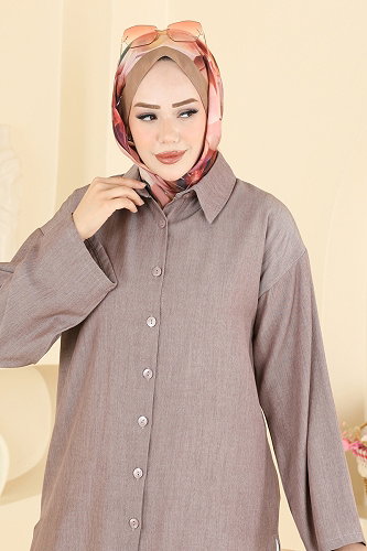 moda selvim Combined 8159TEG847 Brown - Thumbnail