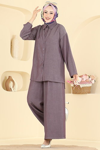 moda selvim طقم توتي 8159TEG847 - Thumbnail