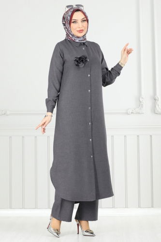 moda selvim Combined 815OZN1046 Anthracite - Thumbnail