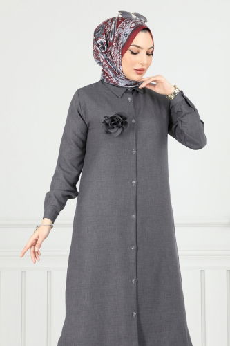 moda selvim Combined 815OZN1046 Anthracite - Thumbnail