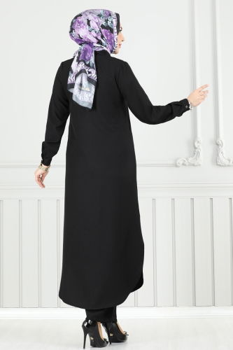 moda selvim Combined 815OZN1046 Black - Thumbnail