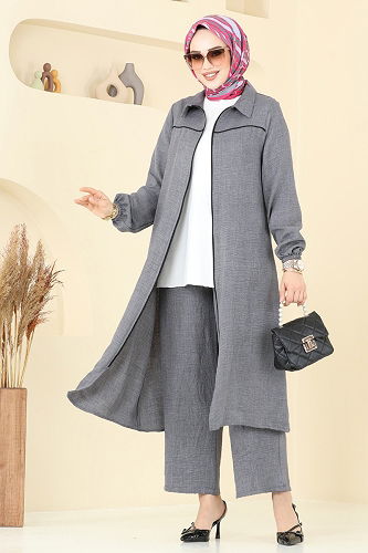 moda selvim Combined 818OZN1046 Anthracite - Thumbnail