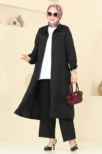 moda selvim Combined 818OZN1046 Black - Thumbnail