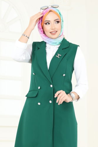 moda selvim طقم زيتي 820MP806 - Thumbnail