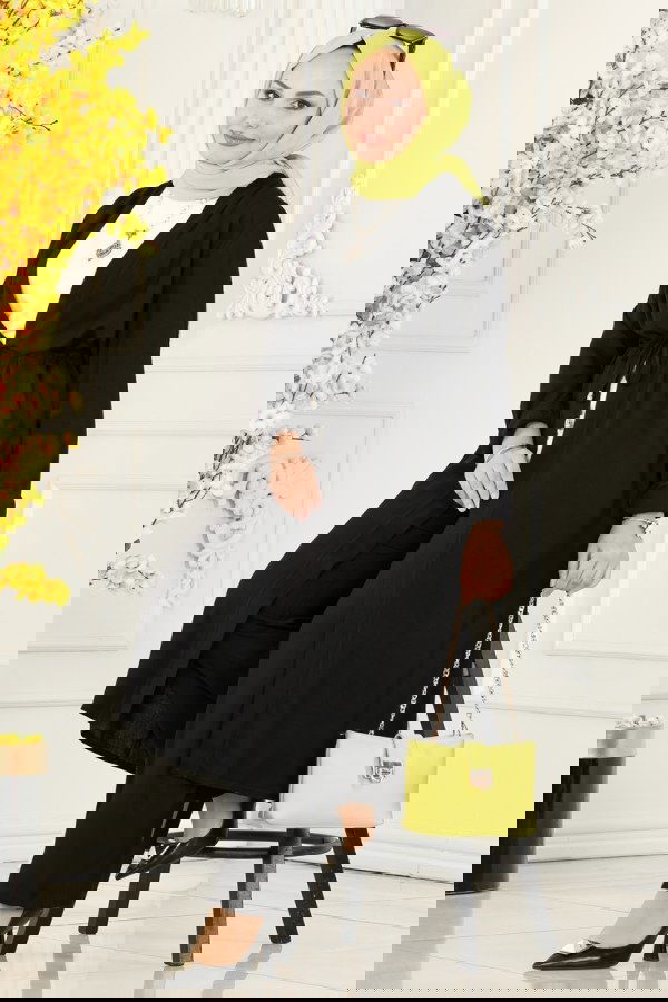 Modaselvim NET 20%+20% DISCOUNT IN THE CARD Combined 8235BRZ597 Black