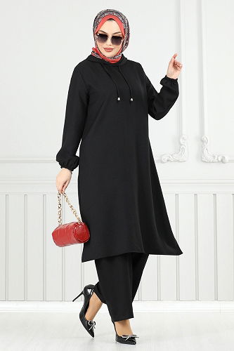 moda selvim Combined 824OZN1046 Black - Thumbnail