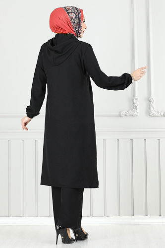 moda selvim Combined 824OZN1046 Black - Thumbnail