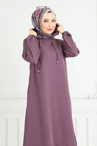 moda selvim Combined 824OZN1046 Dark Lilac - Thumbnail