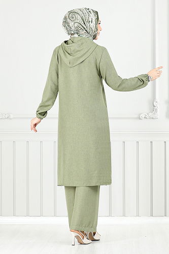 moda selvim Combined 824OZR1047-M Almond Green - Thumbnail