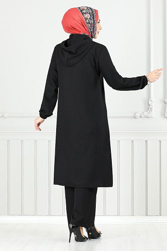 moda selvim Combined 824OZR1047-M Black - Thumbnail