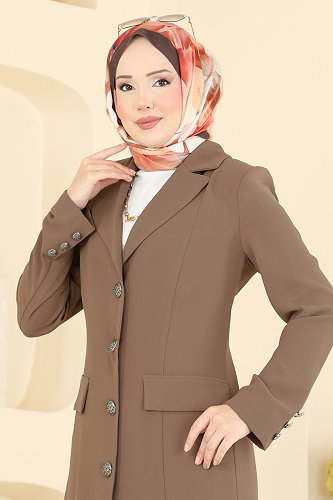 moda selvim Combined 8291AB368 Camel - Thumbnail