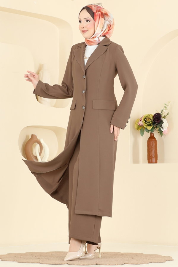 Modaselvim الاطقم طقم بيج 8291AB368