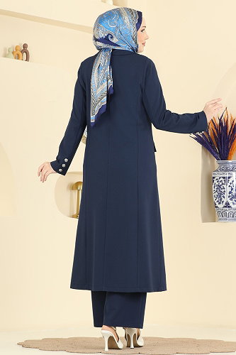 moda selvim Combined 8291AB368 Navy Blue - Thumbnail
