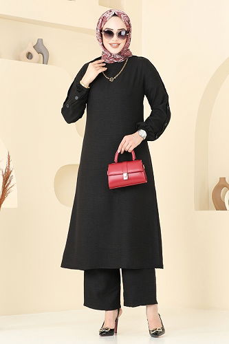 moda selvim Combined 829OZN1046 Black - Thumbnail