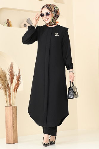 moda selvim Combined 830OZN1046 Black - Thumbnail