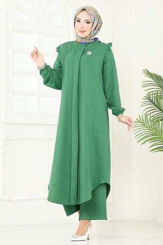 moda selvim Combined 830OZN1046 Green - Thumbnail