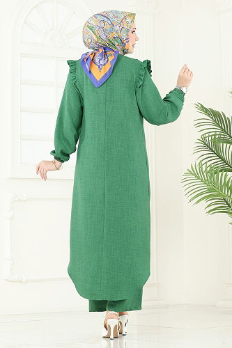 moda selvim Combined 830OZN1046 Green - Thumbnail