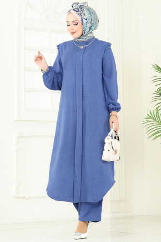 moda selvim Combined 830OZN1046 Indigo - Thumbnail