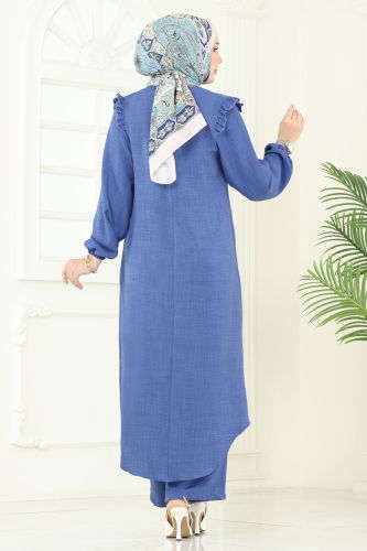 moda selvim Combined 830OZN1046 Indigo - Thumbnail