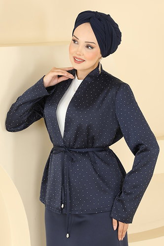 moda selvim Combined 8312AB368 Navy Blue - Thumbnail